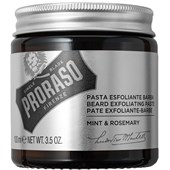 Proraso - Baardverzorging - Munt & rozemarijn Baard Exfoliating Paste