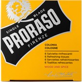 Proraso - Wood & Spice - Erfrischungstücher
