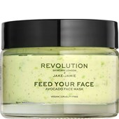 Revolution Skincare - Masken - Jake-Jamie Feed Your Face Avocado Face Mask