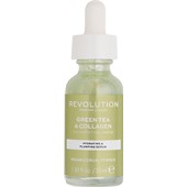 Revolution Skincare - Seren und Öle - Green Tea & Collagen Hydrating & Plumping Serum