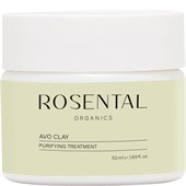 Rosental Organics - Kuorinta ja naamiot - Avo Clay Mask