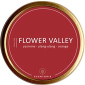 SCENTORIE. - Scented travel candles - Flower Valley - Red