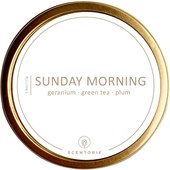 SCENTORIE. - Scented travel candles - Sunday Morning - White
