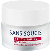 Sans Soucis - Daily Vitamins - Anti Age Rich krem do twarzy o wzbogaconym składzie SPF 10