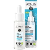 Sante Naturkosmetik - Nawilżanie - Z naturalnym kwasem hialuronowym Super nawilżenie serum