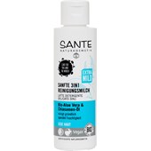 Sante Naturkosmetik - Gesichtspflege - Bio-Aloe & Chiasamen-Öl Sanfte 3 in 1 Reinigungsmilch