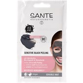 Sante Naturkosmetik - Gesichtspflege - Sensitive Black Peeling