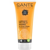 Sante Naturkosmetik - Duschpflege - Happiness Duschgel Bio-Orange & Mango