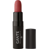 Sante Naturkosmetik - Lippen - Lipstick Mat Matt Matte