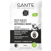 Sante Naturkosmetik - Masken - Deep Purify Aktivkohle-Maske