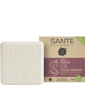 Sante Naturkosmetik - Szampon - Pielegnacyjny i nadajacy polysk szampon w kostce sok z brzozy bio