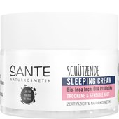 Sante Naturkosmetik - Tages- & Nachtpflege - Bio-Inca Inchi-Öl & Probiotika Schützende Sleeping Cream