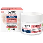 Sante Naturkosmetik - Tages- & Nachtpflege - Skin Protection Nachtcreme mit Probiotika, Bio-Inca Inchi-Öl & Bio-Sheabutter