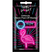 Selfie Project - Peel-off-masker - #Glow In Pink Glattende neon peel-off maske