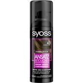 Syoss - Hårrods-retouchering -  Mørkebrun trin 1 Camouflerende spray til hårrødderne