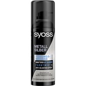 Syoss - Mousse - Metall Silber Wash Out tónovací smývatelná barva na vlasy Pěnová barva