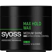 Syoss - Styling - Max Hold Tenue 5, Mega extra tenue Wax