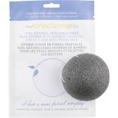 The Konjac Sponge Co. - Gezicht - Bamboo Charcoal Konjac Sponge Puff