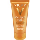 VICHY - Auringonhoito - Skin-Perfecting Cream SPF 50+