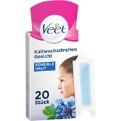Veet - Warm- & Kaltwachs - Gesicht Präzisionskaltwachsstreifen Sensible Haut