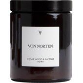 Von Norten - Scented candles - Cedar Wood & Incense Candle