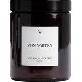 Von Norten - Duftende stearinlys - Geranium & Tea Tree Candle