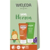 Weleda - Pleje af brusebad - Mini gavesæt Arnica & Skin Food
