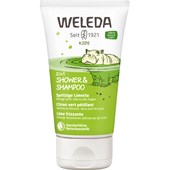 Weleda - Haarpflege - Kids 2 in 1 Shower & Shampoo Spritzige Limette