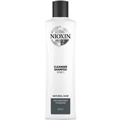 Nioxin - System 2 - Naturligt hår med fremskreden hårskade Cleanser Shampoo
