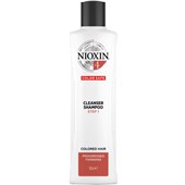 Nioxin - System 4 - Farvet hår med fremskreden hårskade Cleanser Shampoo