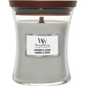 WoodWick - Tuoksukynttilät - Lavender + Cedar