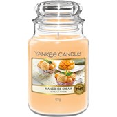 Yankee Candle - Stearinlys med duft - Mango Ice Cream