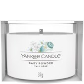 Yankee Candle - Bougie votive en verre - Baby Powder