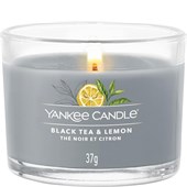Yankee Candle - Votiivikynttilä lasissa - Black Tea & Lemon