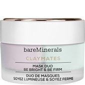 bareMinerals - Spezialpflege - Claymates Mask Duo Be Bright & Be Firm