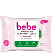 bebe - Hudrensning - Normal Skin Radiantly fresh, refreshing cleansing wipes