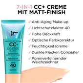 it Cosmetics - Moisturizer - Your Skin But Better CC+ Oil Free Matte Cream SPF 40
