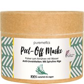 puremetics - Peelings & Masks - anti-verontreinigingen met sprirulina-algen Peel-Off gezichtsmaskers