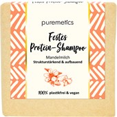 puremetics - Champú - Champú sólido proteico de leche de almendras