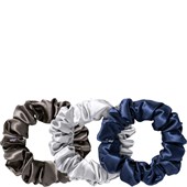 slip - Hair Care - 3er Pack  Pure Silk Large Hair Scrunchies Midnight