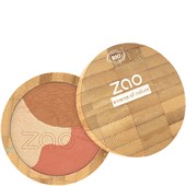 zao - Rouge & Highlighter - 3in1 Bamboo Sublim Mosaic
