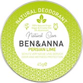 BEN&ANNA - Deocreme - Natural Deodorant Creme Persian Lime