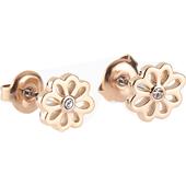 Gab & Ty by Jana Ina - Ohrringe - Ohrstecker Flower, rosegold plattiert
