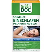 GreenDoc - Schlaf & Entspannung - Schneller Einschlafen Melatonin Kapseln