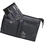 Hans Kniebes - Neceseres - Neceser con estuche (5 piezas), piel de vacuno genuina, 300 x 110 x 190 mm