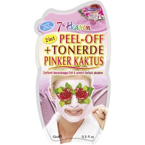 7th Heaven Abzieh-Masken Peel-Off + Tonerde Pinker Kaktus Feuchtigkeitsmasken Unisex
