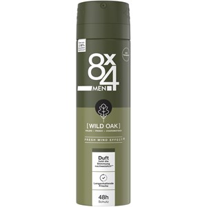 8X4 Deodorants Herren Deodorant Spray Nr. 8 Wild Oak 150 Ml