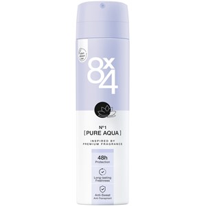 8x4 - Naisille - Deodorant Spray No. 1 Pure Aqua
