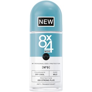 8x4 - Men - No. 09 Dry Cool Roll On 48H Strong Plus