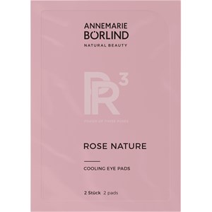 ANNEMARIE BÖRLIND ROSE NATURE Cooling Eye Pads Augenmasken & -pads Damen